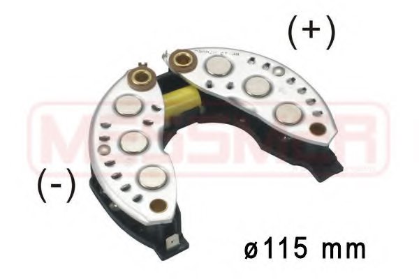 MESSMER 216177 Rectifier, alternator